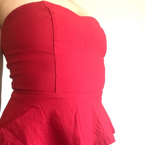 🔥 Body Central Peplum Bodycon Dress 🔥 - Picture 3 of 8